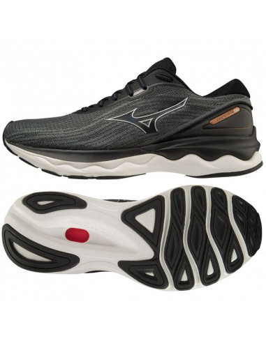 Mizuno Wave Skyrise 3 J1GC220904 Μαύρο Ανδρικά > Παπούτσια > Παπούτσια Αθλητικά > Τρέξιμο / Προπόνησης