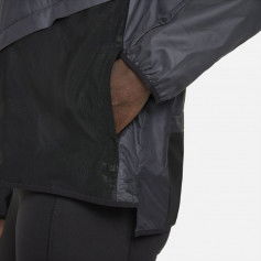 Nike Shield Γυναικείο Μπουφάν Running Αδιάβροχο και Αντιανεμικό Γκρι DC8041-010