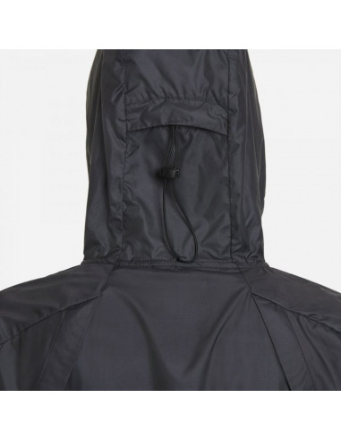 Nike Shield Γυναικείο Μπουφάν Running Αδιάβροχο και Αντιανεμικό Γκρι DC8041-010