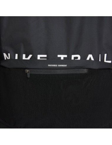 Nike Shield Γυναικείο Μπουφάν Running Αδιάβροχο και Αντιανεμικό Γκρι DC8041-010