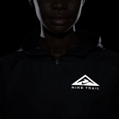 Nike Shield Γυναικείο Μπουφάν Running Αδιάβροχο και Αντιανεμικό Γκρι DC8041-010