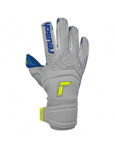 Reusch Attrakt Freegel Fusion 5270995-6006 Γάντια Τερματοφύλακα Ενηλίκων Γκρι