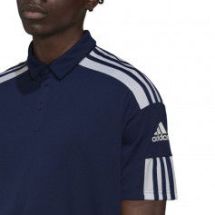 Adidas Squadra 21 Ανδρικό T-shirt Polo Navy Μπλε HC6277