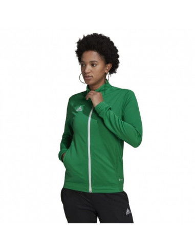 Adidas Entrada 22 Γυναικεία Ζακέτα Φούτερ Πράσινη HI2136