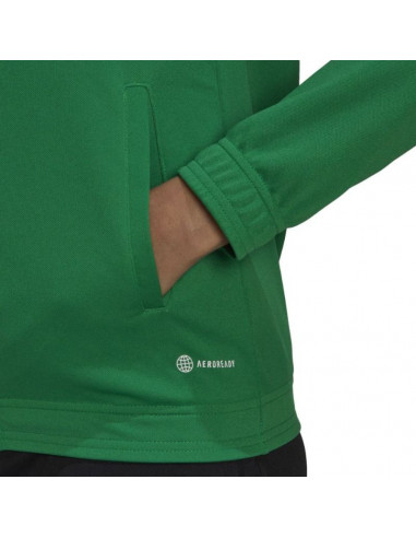 Adidas Entrada 22 Γυναικεία Ζακέτα Φούτερ Πράσινη HI2136