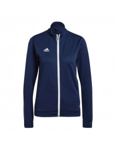 Adidas Αθλητική Παιδική Ζακέτα με Κουκούλα Navy Μπλε Entrada 22 H57528
