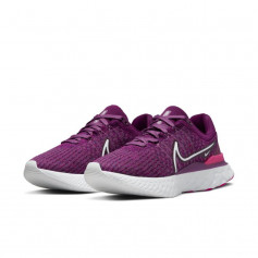 Nike React Infinity Run Flyknit 3 DD3024-500 Γυναικεία Αθλητικά Παπούτσια Running Μωβ