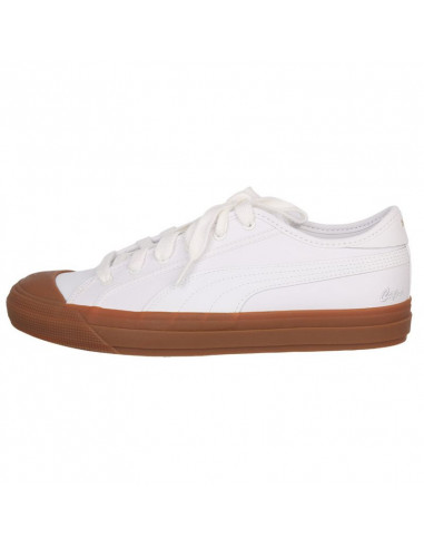 Puma Capri Leather Î“Ï…Î½Î±Î¹ÎºÎµÎ¯Î± Sneakers Î›ÎµÏ…ÎºÎ¬ 369244-03