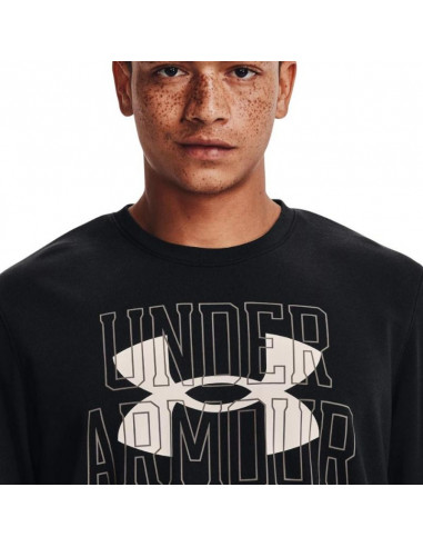 Under Armour Ανδρικό Φούτερ Μαύρο 1370391-001