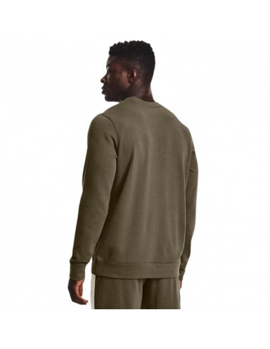 Under Armour Rival Terry Ανδρικό Φούτερ Χακί 1370391-361