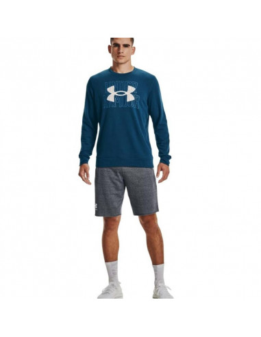 Under Armour Rival Terry Ανδρικό Φούτερ Μπλε 1370391-458