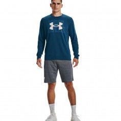 Under Armour Rival Terry Ανδρικό Φούτερ Μπλε 1370391-458