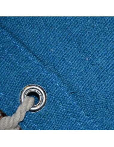 Hammock Brazilian armchair Natura Royokamp with sewn-in pillow 90x50 cm cornflower blue 1013428