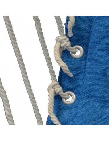 Hammock Brazilian armchair Natura Royokamp with sewn-in pillow 90x50 cm cornflower blue 1013428