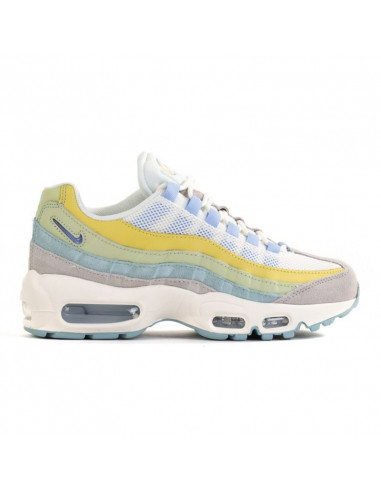 Nike Air Max 95 Γυναικεία Chunky Sneakers White / Green / Blue DR7867-100