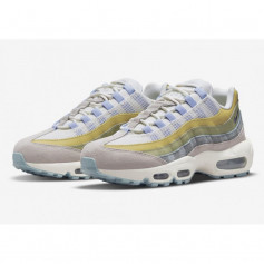 Nike Air Max 95 Γυναικεία Chunky Sneakers White / Green / Blue DR7867-100