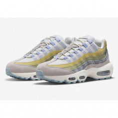 Nike Air Max 95 Γυναικεία Chunky Sneakers White / Green / Blue DR7867-100