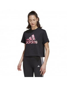 Adidas x Zoe Saldana Γυναικείο Αθλητικό T-shirt Μαύρο HB1515