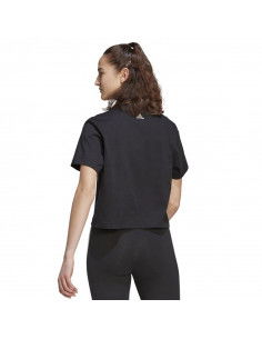 Adidas x Zoe Saldana Γυναικείο Αθλητικό T-shirt Μαύρο HB1515 2