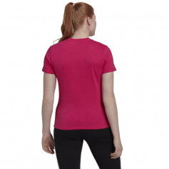 Adidas Γυναικείο Αθλητικό T-shirt Φούξια HL2030
