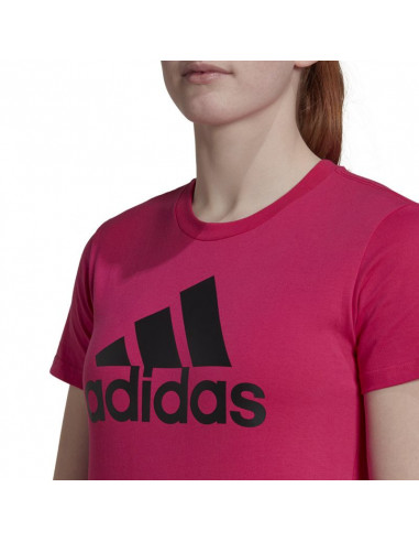 Adidas Γυναικείο Αθλητικό T-shirt Φούξια HL2030