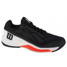 Wilson Rush Pro 4.0 WRS328320 Ανδρικά Παπούτσια Τένις για Σκληρά Γήπεδα Μαύρα