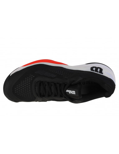 Wilson Rush Pro 4.0 WRS328320 Ανδρικά Παπούτσια Τένις για Σκληρά Γήπεδα Μαύρα
