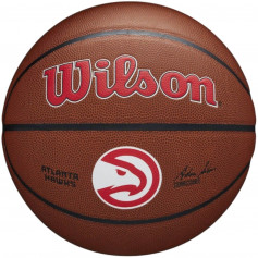 Wilson NBA Atlanta Hawks Μπάλα Μπάσκετ Indoor/Outdoor WTB3100XBATL
