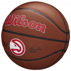 Wilson NBA Atlanta Hawks Μπάλα Μπάσκετ Indoor/Outdoor WTB3100XBATL