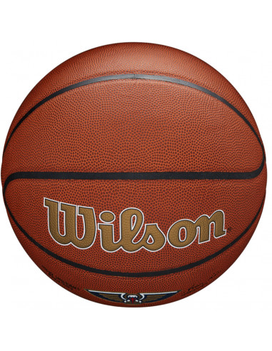 Wilson NBA New Orleans Pelicans Μπάλα Μπάσκετ Indoor/Outdoor WTB3100XBBNO