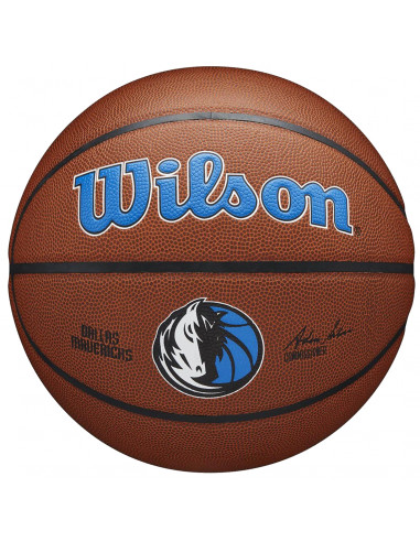 Wilson NBA Dallas Mavericks Μπάλα Μπάσκετ Indoor/Outdoor WTB3100XBDAL