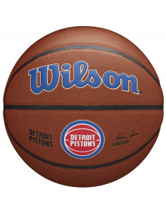 Wilson NBA Detroit Pistons Μπάλα Μπάσκετ Indoor/Outdoor WTB3100XBDET