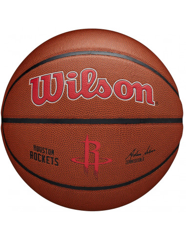 Wilson NBA Houston Rockets Μπάλα Μπάσκετ Indoor/Outdoor WTB3100XBHOU