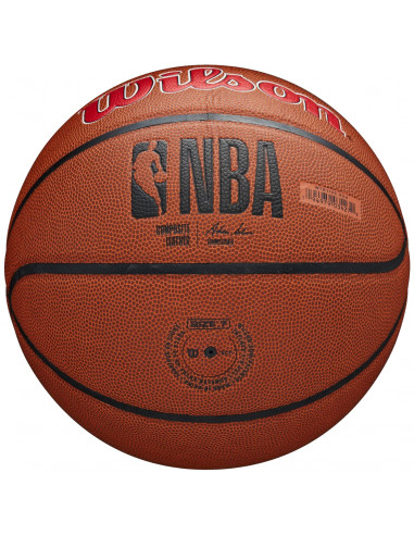 Wilson NBA Houston Rockets Μπάλα Μπάσκετ Indoor/Outdoor WTB3100XBHOU