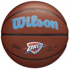 Wilson NBA Oklahoma City Thunder Μπάλα Μπάσκετ Indoor/Outdoor WTB3100XBOKC