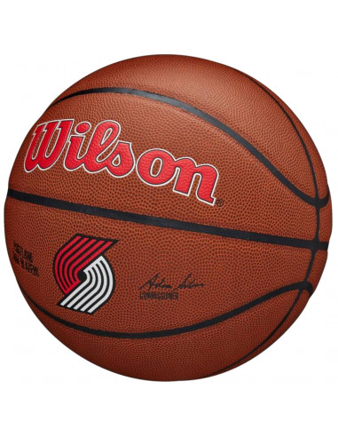 Wilson NBA Portland Trailblazers Μπάλα Μπάσκετ Indoor/Outdoor WTB3100XBPOR