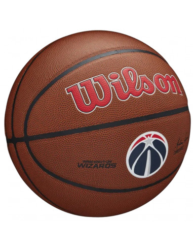 Wilson NBA Washington Wizards Μπάλα Μπάσκετ Indoor/Outdoor WTB3100XBWAS