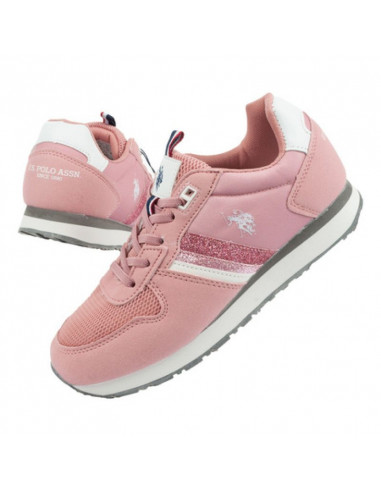 U.S. Polo Assn. Παιδικό Sneaker για Κορίτσι Ροζ NOBIK003A-PIN001