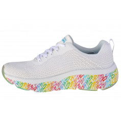 Skechers Παιδικά Sneakers Max Cushioning EliteLive To Love 128557WMLT για Κορίτσι Λευκά 128557-WMLT