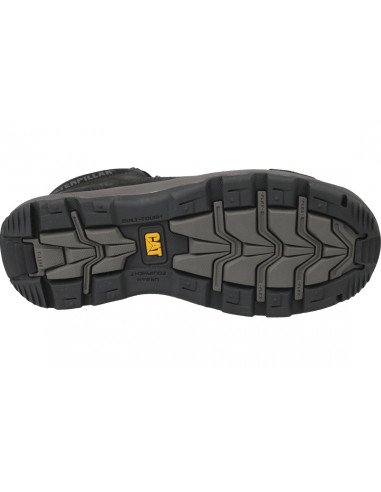 CAT Supersede Δερμάτινα Μαύρα Ανδρικά Μποτάκια P719133