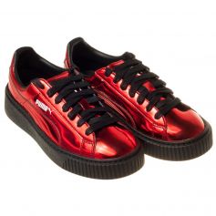 Puma Basket Platform Metallic 36233905