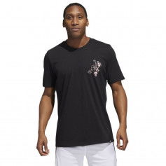 Adidas Skates Ανδρικό T-shirt Μαύρο με Στάμπα HK6723