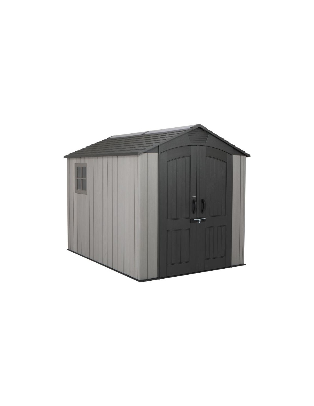 Lifetime Πλαστική Αποθήκη Κήπου Premium με Διπλή Πόρτα & Αεραγωγό Μ2.27xΠ2.04xΥ2.75m 60310