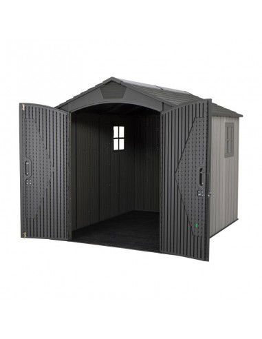 Πλαστική Αποθήκη Κήπου Premium με Διπλή Πόρτα & Αεραγωγό Μ2.27xΠ2.04xΥ2.75m 60310