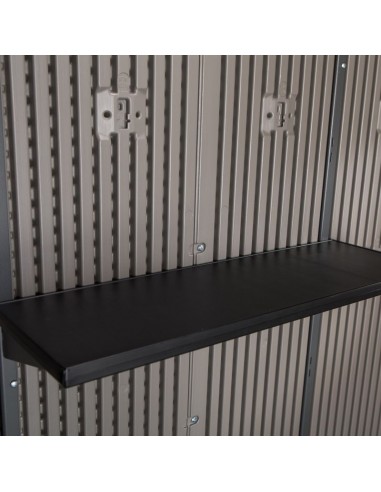 Πλαστική Αποθήκη Κήπου Premium με Διπλή Πόρτα & Αεραγωγό Μ2.27xΠ2.04xΥ2.75m 60310