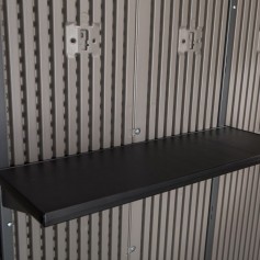 Πλαστική Αποθήκη Κήπου Premium με Διπλή Πόρτα & Αεραγωγό Μ2.27xΠ2.04xΥ2.75m 60310