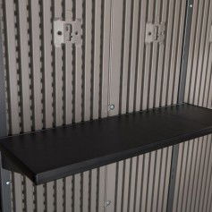 Πλαστική Αποθήκη Κήπου Premium με Διπλή Πόρτα & Αεραγωγό Μ2.27xΠ2.04xΥ2.75m 60310