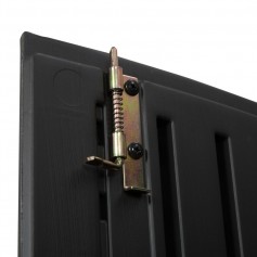 Πλαστική Αποθήκη Κήπου Premium με Διπλή Πόρτα & Αεραγωγό Μ2.27xΠ2.04xΥ2.75m 60310