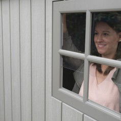 Πλαστική Αποθήκη Κήπου Premium με Διπλή Πόρτα & Αεραγωγό Μ2.27xΠ2.04xΥ2.75m 60310