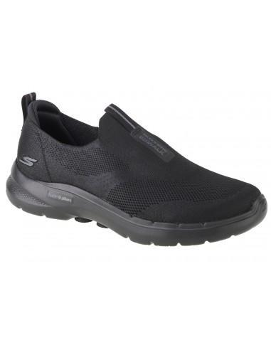 Skechers Go Walk 6 Ανδρικά Sneakers Μαύρα 216202-BBK